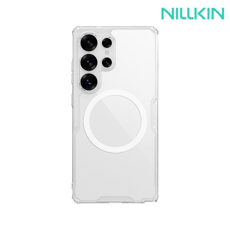 NILLKIN SAMSUNG 三星 Galaxy S25 Ultra S25U 本色 Pro 磁吸保護套 保護套 保護殼 磁吸殼 手機套 透明套 四角氣囊 防摔保護 支援 MagSafe
