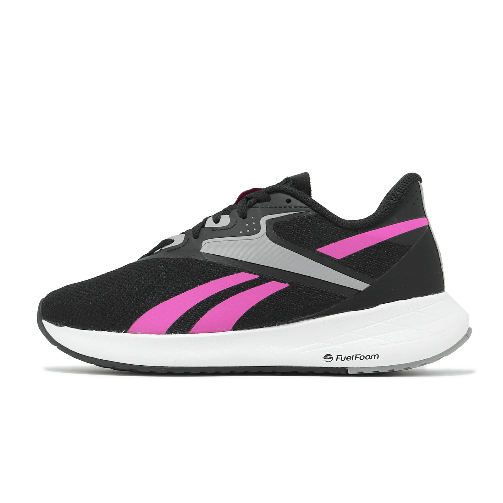 Reebok 慢跑鞋 Energen Run 3 女鞋 黑 粉 回彈 網眼 透氣 路跑 運動鞋 100074839