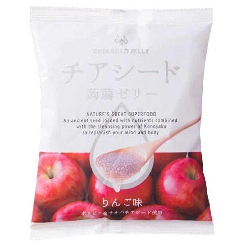 ✨現貨✨日本直送 奇亞籽果凍CHIA SEED JELLY QQ蒟蒻 水果系列 蒟蒻 果凍 低卡 低糖 低熱量 飽足感 7