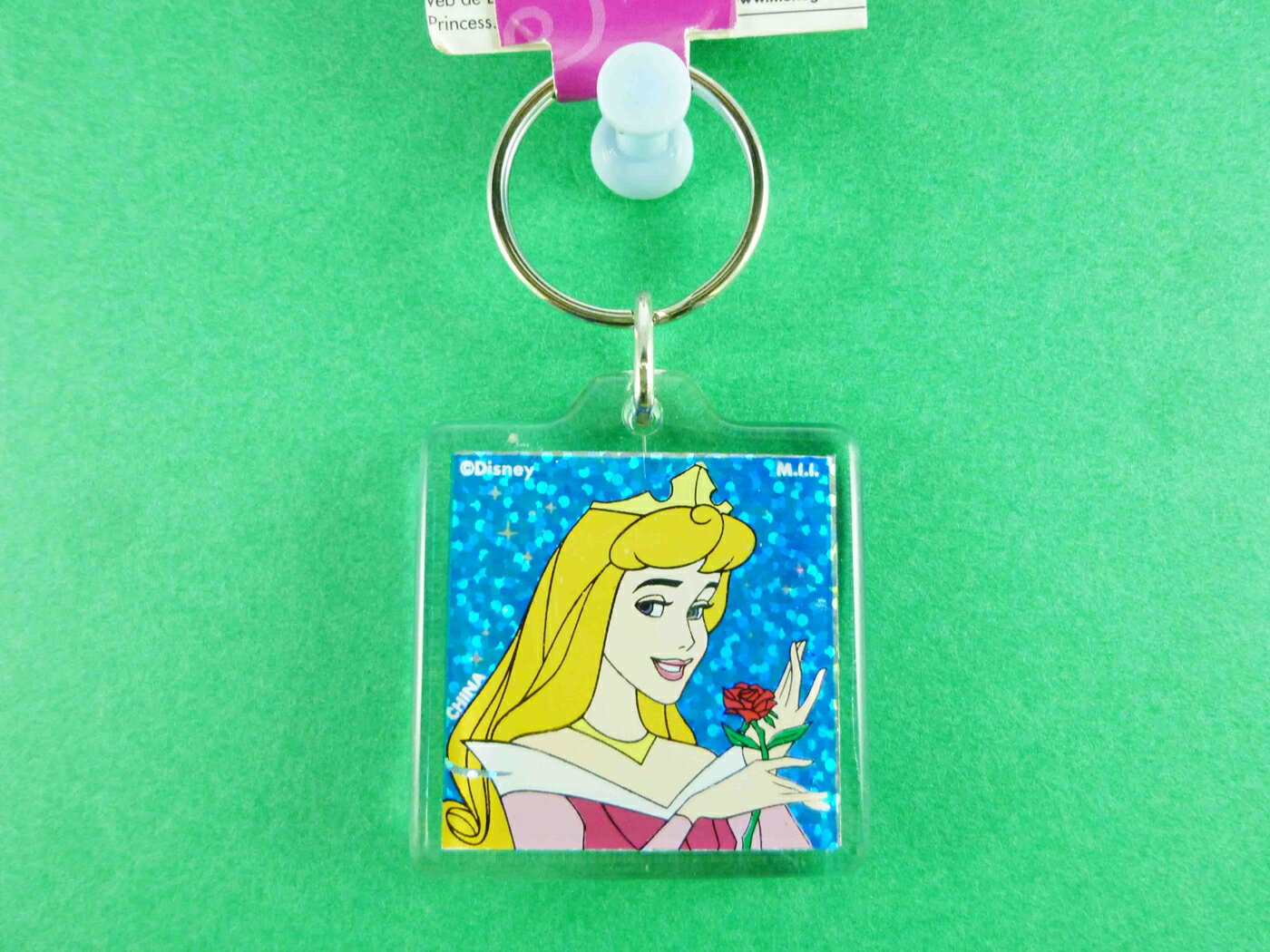 【震撼精品百貨】公主 系列Princess 立體造型鑰匙圈-睡美人圖案 震撼日式精品百貨