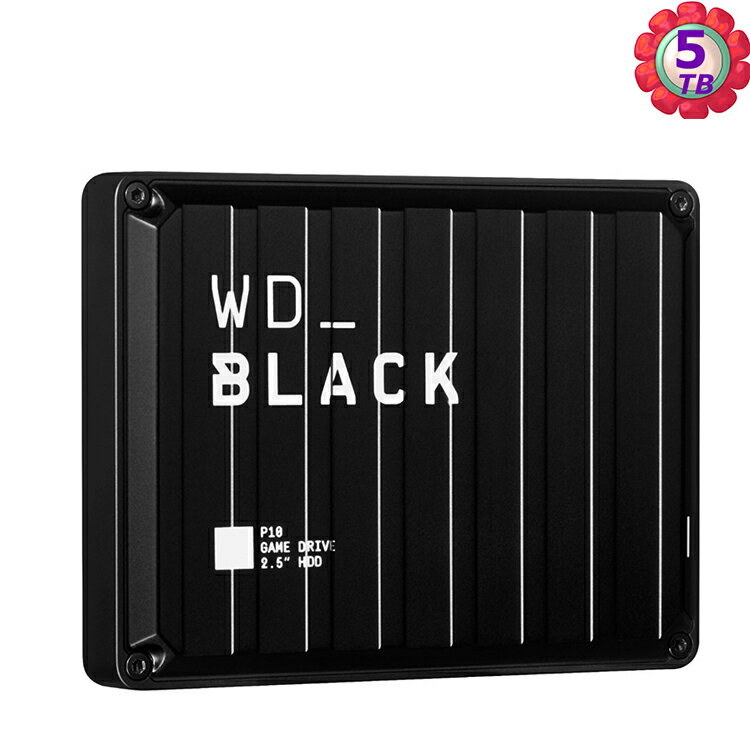 WD_Black P10 5TB 5T Game Drive 2.5吋 電競行動硬碟 -公司貨