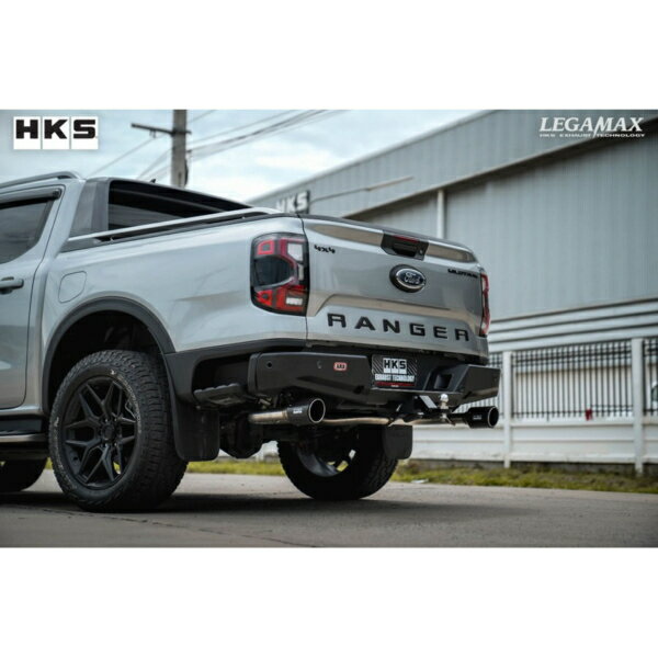HKS排氣管 碳纖維單出雙後排∥RANGER T9排氣管 2022+∥31021-ZA016∥MRK