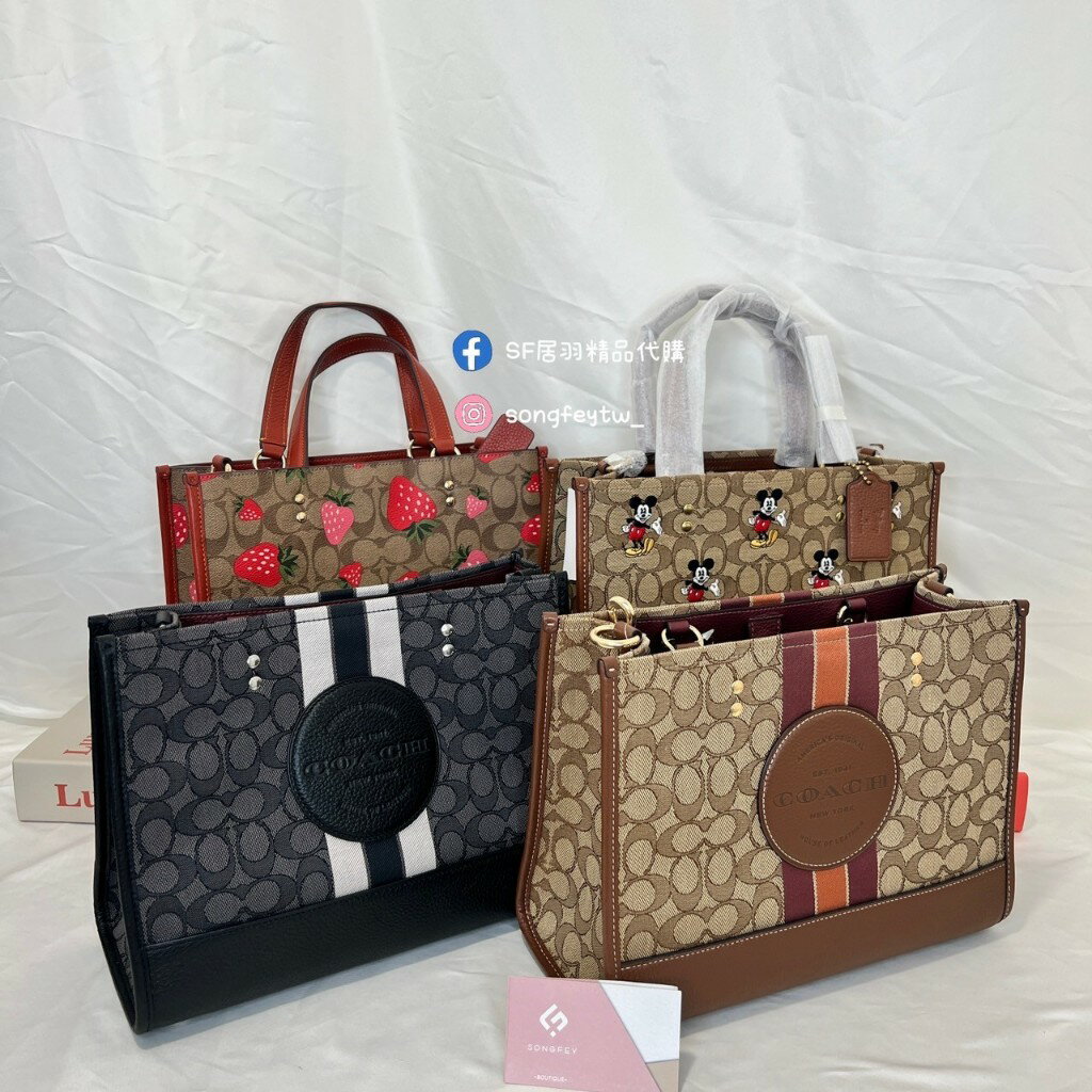 美國代購🇺🇸台灣現貨 Coach 香布蕾紙袋包 中款紙袋包 手提斜背包【送禮精選★APP下單點數4倍送】