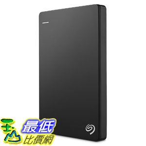 [107美國直購] 外置硬碟 Seagate Backup Plus Slim 1TB Portable External Hard Drive USB 3.0, Black (STDR1000100)