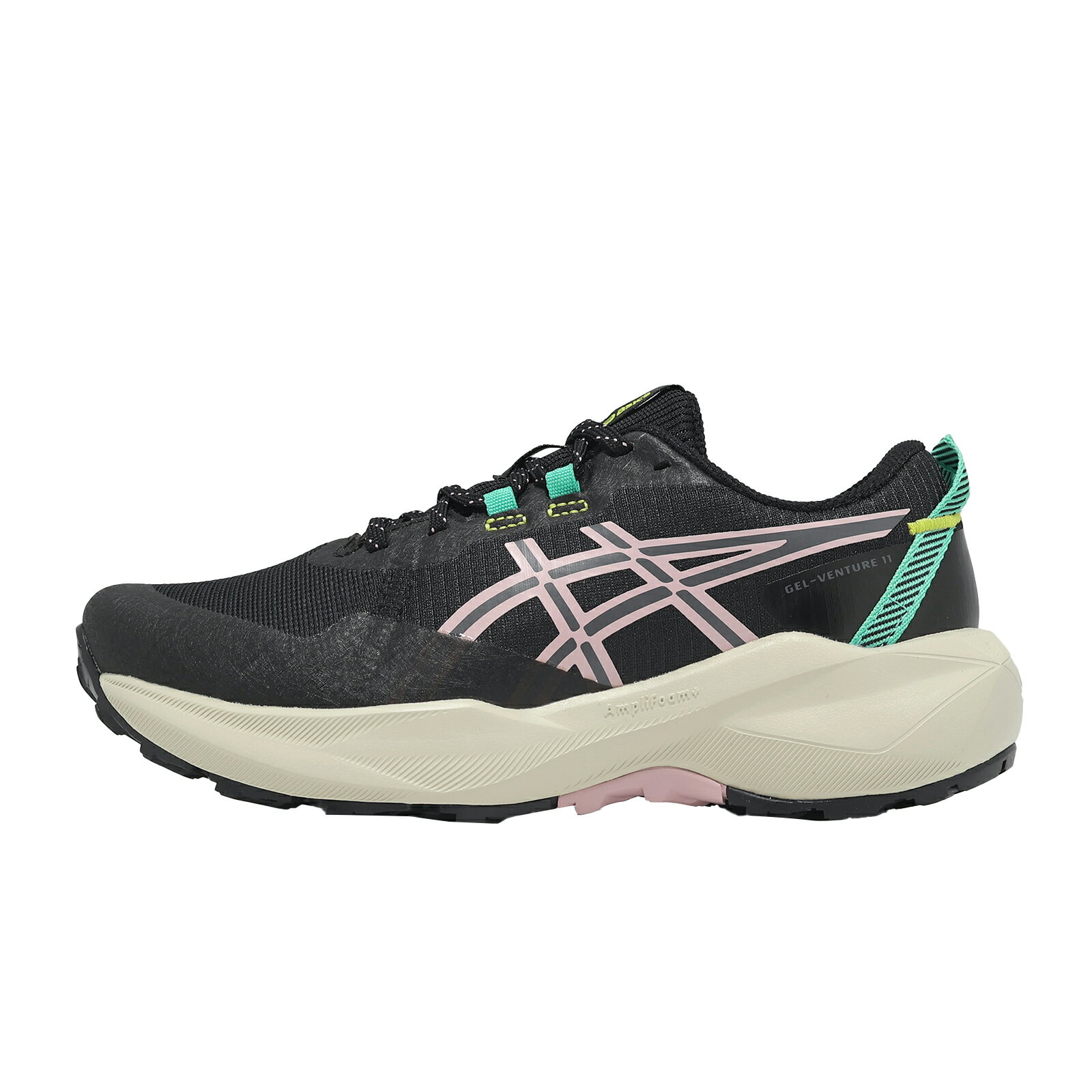 Asics 亞瑟士 越野跑鞋 GEL-Venture 11 D 寬楦 女鞋 黑 健行 運動鞋 1012B932002