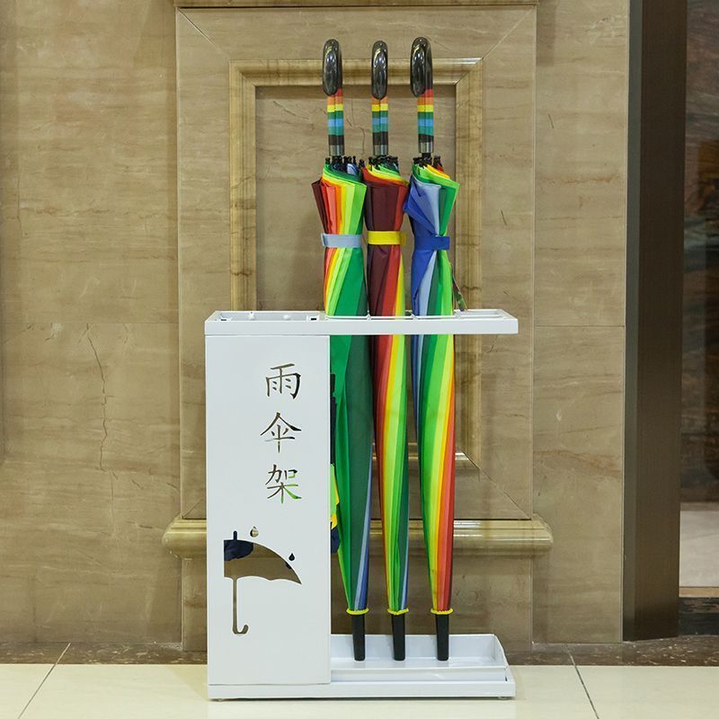 免運 雨傘架 傘筒 雨傘套袋機 歐式雨傘收納架家用酒店大堂商用雨傘落地門口神器掛放鐵藝傘架子