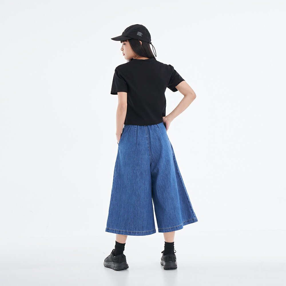 女蝴蝶結貼圓珠短袖TEE-黑色【5th STREET】【APP下單享4%點數】 ★春夏新品 3