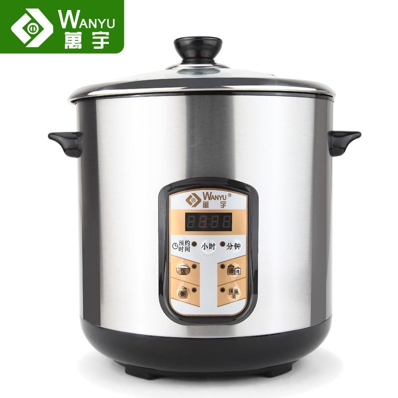 萬宇多功能電燉煲蒸燉煲電飯煲不銹鋼電燉鍋陶瓷燉盅可以110V定製
