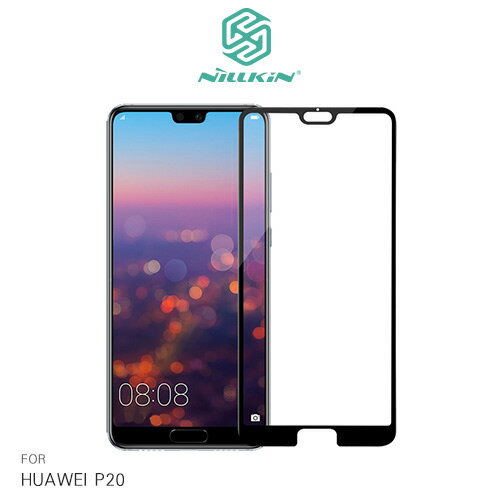 【NILLKIN】HUAWEI P20 3D CP+ MAX 滿版玻璃貼 高畫質貼 螢幕膜