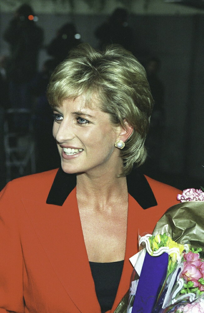 Posterazzi: Princess Diana Hrh Princess Of Wales Seen Arriving For The 