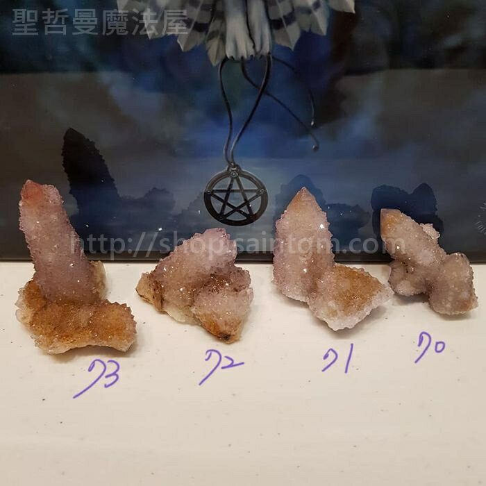 【土桑展精選寶物】仙人掌水晶191204~70-73號(Cactus Quartz) ~南非
