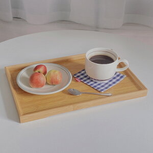 咖啡托盤 蛋糕托盤 麵包托盤 圓形木托盤風餐盤日式木質茶盤家用水杯收納盤咖啡廳蛋糕盤子『JJ0772』