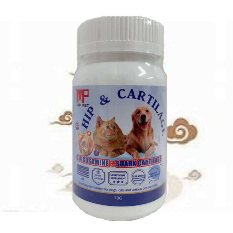 MP犬貓用葡萄糖胺+鯊魚軟骨素 70G  保護關節 強化骨骼 維持關節活動力