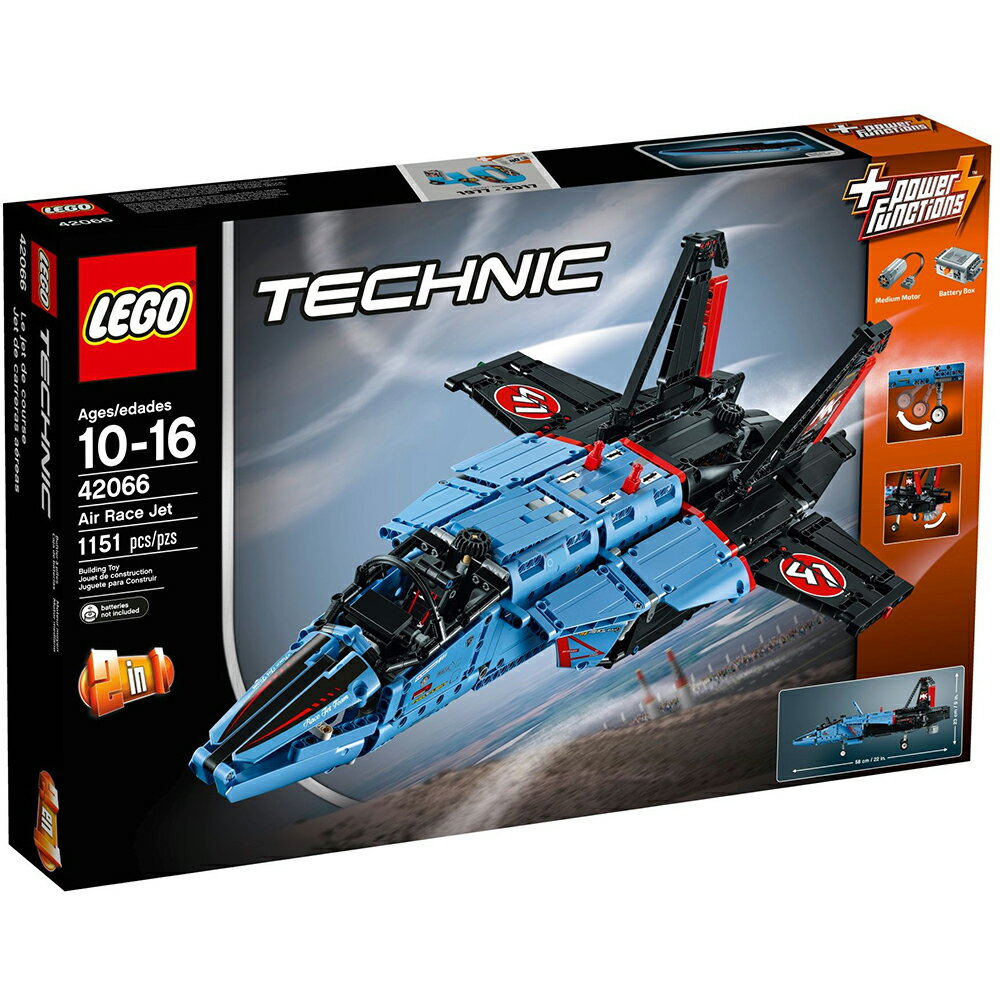 【LEGO 樂高積木】 Technic科技系列-空中競技噴射機 LT-42066