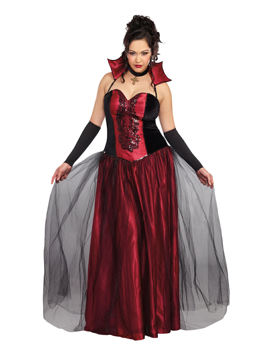 Toynk: Bloody Beautiful Adult Womens Vampire Costume Plus Size 3X/4X ...