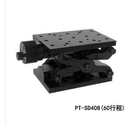 【可開發票】PT-SD408精密型手動升降台Z軸升降機升降位移台加配標尺—聚優購物網