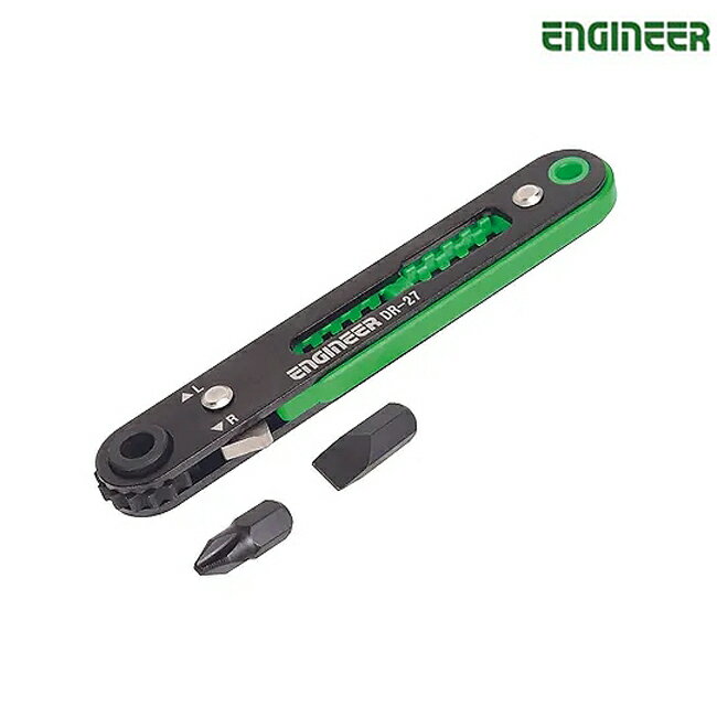 ENGINEER 超薄棘輪扳手 DR-27 卡哩卡哩 板手 極薄棘輪扳手 超短起子頭 DR27