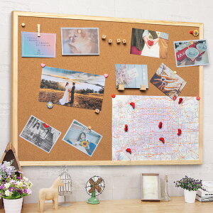創意軟木板照片墻自粘墻貼教室展示文化墻裝飾餐廳布置記事留言板