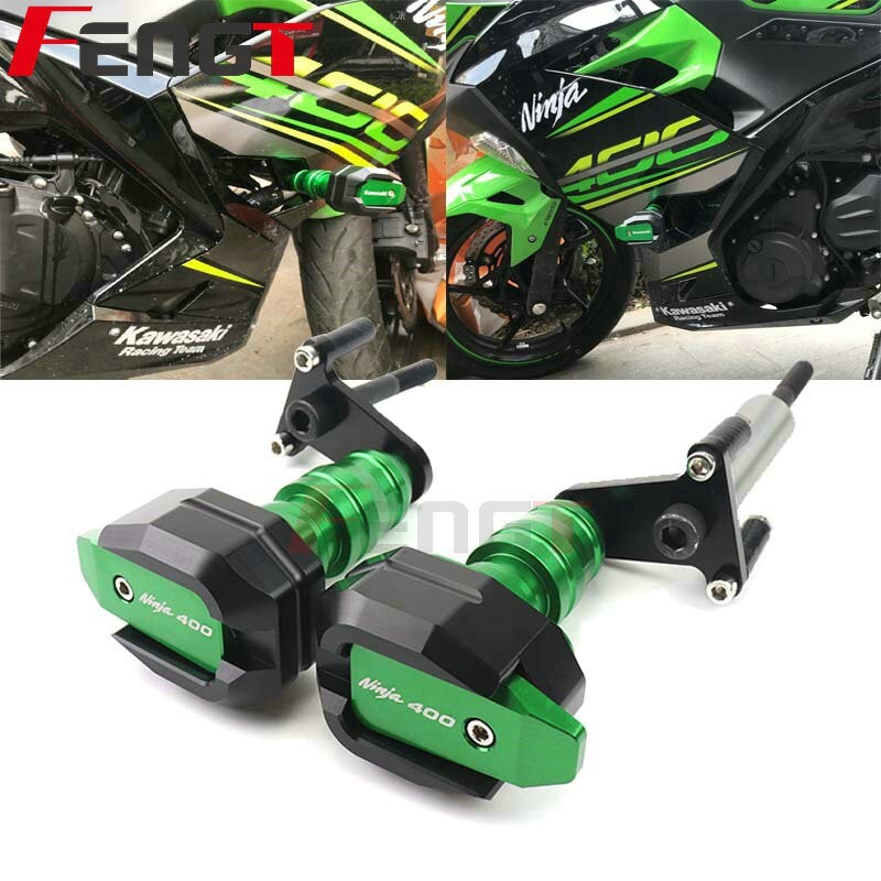 【包郵】適用川崎忍者400 NINJA400 Z400 18-20年 改裝防摔球 車身保護桿 防摔球 防摔棒 防摔膠