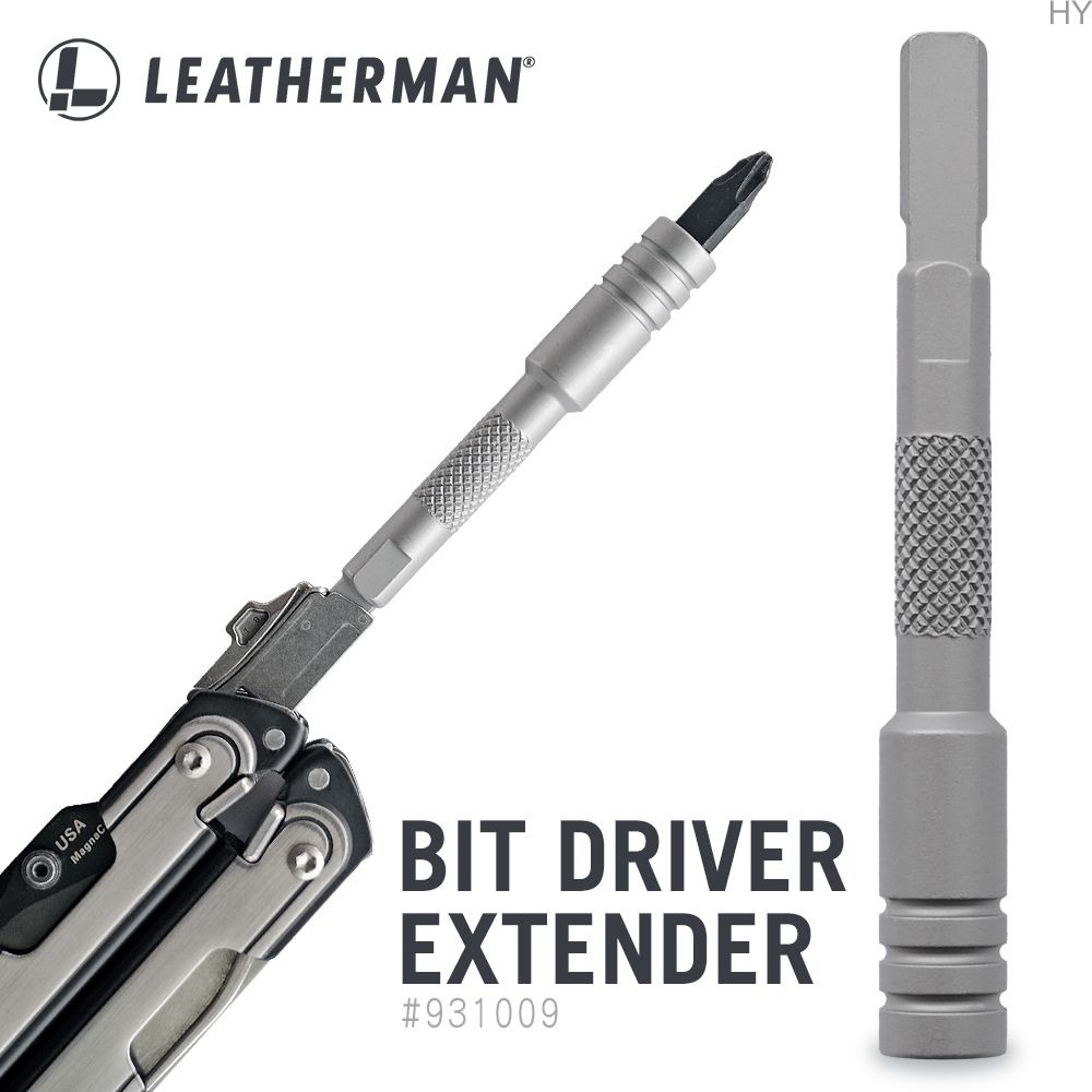 Leatherman Bit Driver 起子延伸桿 931009 銀