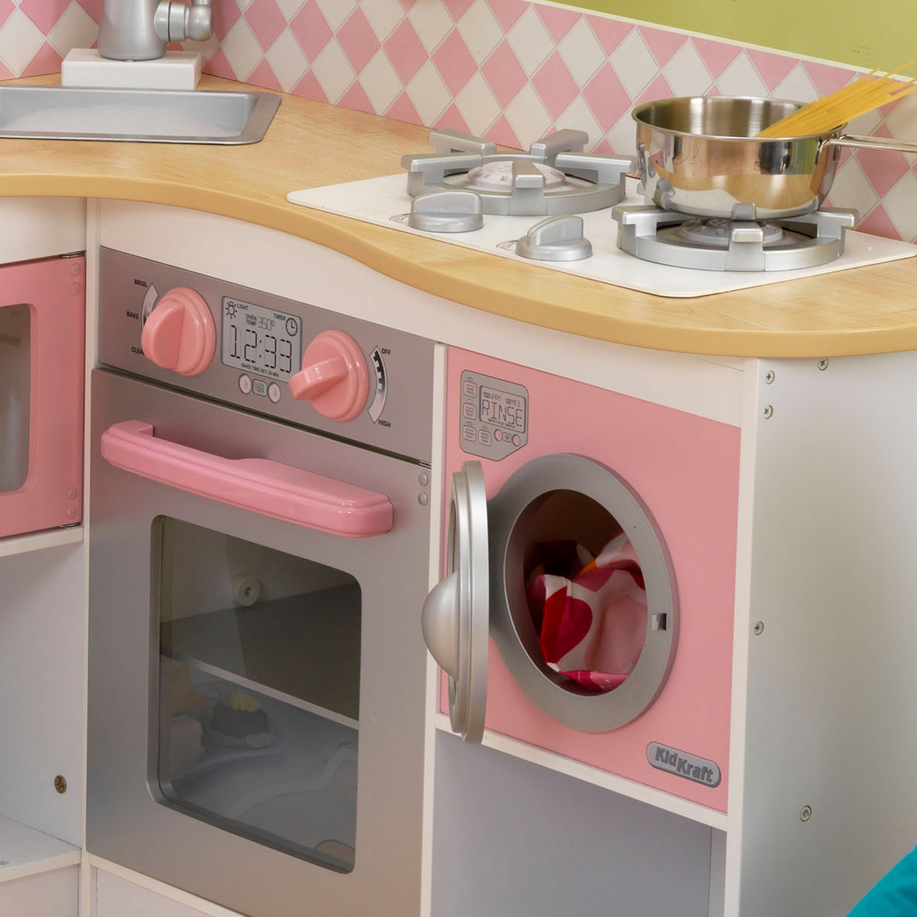 grand gourmet corner play kitchen