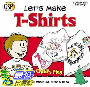 <br/><br/>  [106美國暢銷兒童軟體] Let's Make T-shirts, Cd-rom, Windows 95/98/Me/XP Compatible<br/><br/>