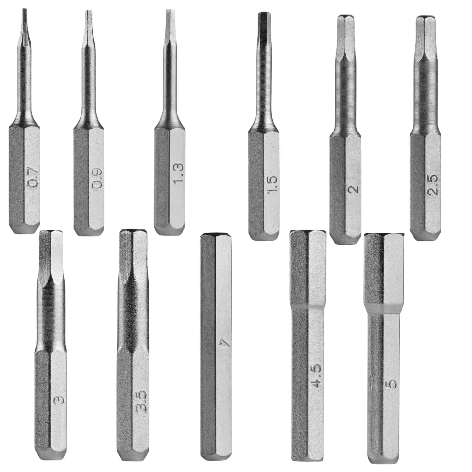 [6美國直購] iFixit 螺絲 Hex 0.7 0.9 1.3 1.5-5.0mm (1支) Precision 4 mm Screwdriver Bit