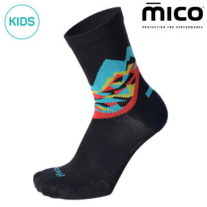 MICO 童輕量中筒健行襪 CA2570 (21) / 城市綠洲(襪子 透氣 快乾 義大利)