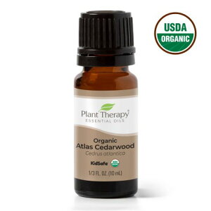 有機大西洋雪松精油Cedarwood Atlas Organic Essential Oil 10 mL | 美國 Plant Therapy 精油
