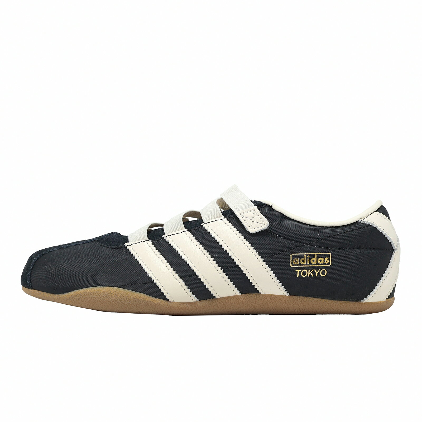 adidas 愛迪達 休閒鞋 Tokyo MJ W 女鞋 瑪莉珍鞋 黑 薄底 膠底 復古 JR4790