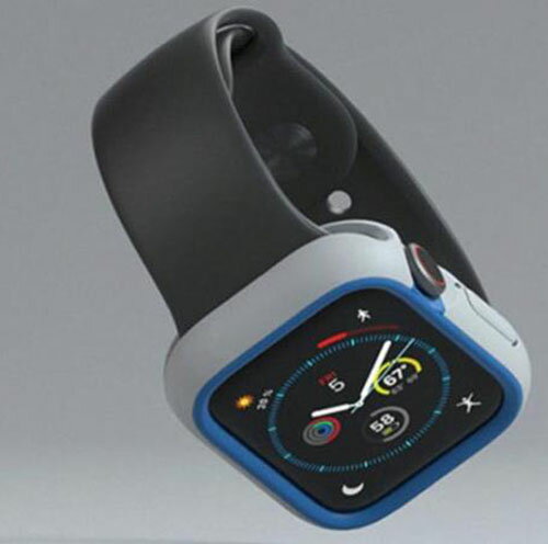 [COSCO代購4] W136054 犀牛盾Apple Watch 41公厘CrashGuard NX 防摔邊框手錶保護殼(適用 Apple Watch Series 7)+4飾條(紅/藍/黃/橘)