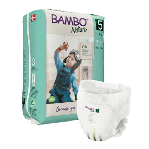 BAMBO 伴寶樂 嬰兒拉拉褲-自然風 5號 12-18kg (19片/5包/箱)【杏一】