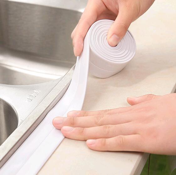 廚房衛生間馬桶自粘防霉防水條墻角線膠帶縫隙接縫密封防潮保護貼