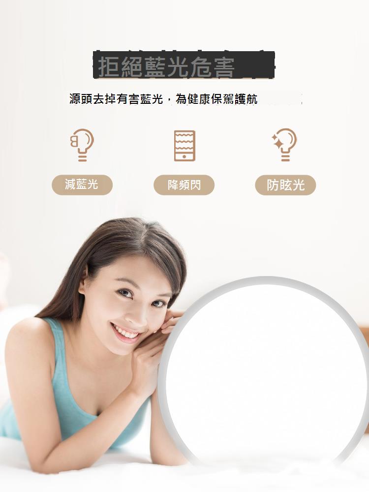 愛德朗超薄led吸頂燈護眼簡約現代廚房陽臺臥室玄關走廊過道燈具
