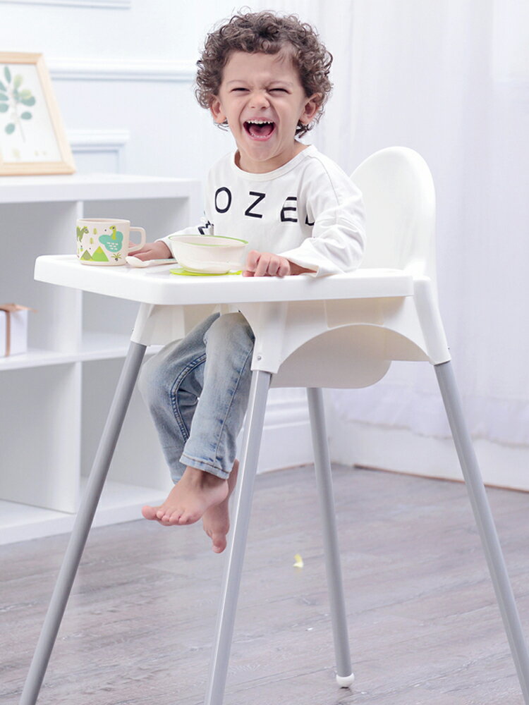 宜家寶寶餐椅便攜座椅折疊簡易餐廳家用兒童餐桌椅吃飯椅子嬰兒用