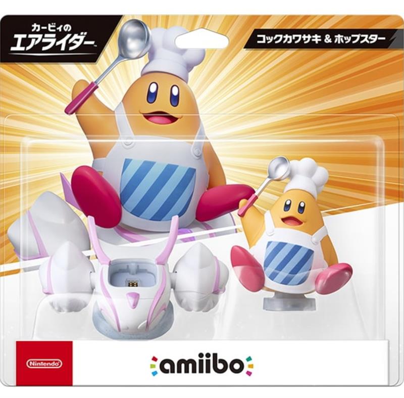 任天堂 amiibo 公仔 廚師川崎 卡比的馭天飛行者系列 switch2 (預購26年春)