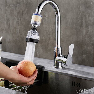 廚房水龍頭過濾器凈水器家用起泡器增壓節水防濺水花灑噴頭可旋轉