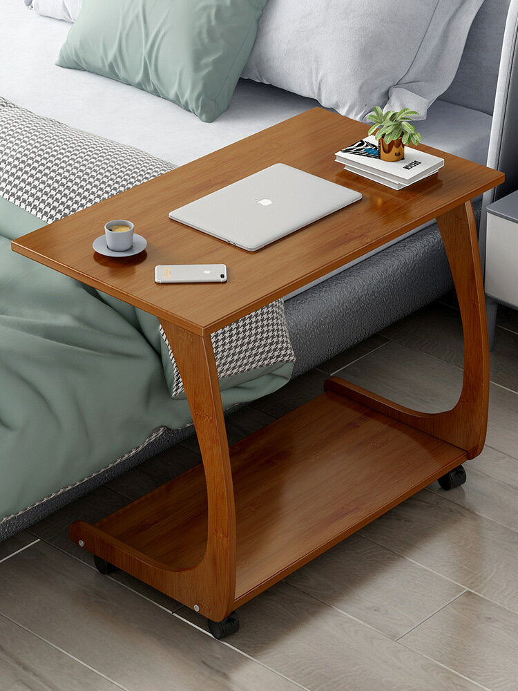 【雙11特惠】實木沙發邊幾迷你小桌子茶幾簡約現代客廳邊柜可移動床頭方角邊桌