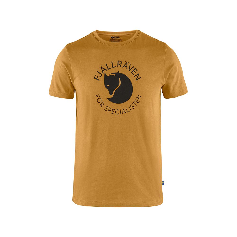 ├登山樂┤瑞典Fjallraven Fox T-shirt 混紡有機棉T恤 男 # FR87052-166 橡子