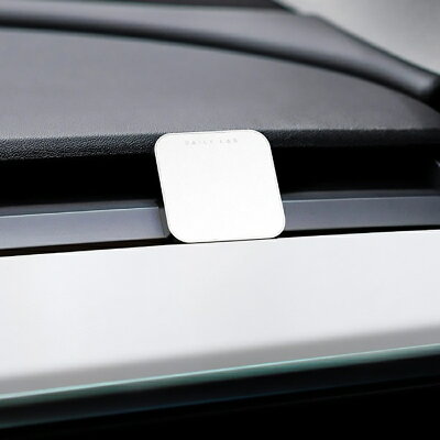 Daily Lab 特斯拉Tesla車用流光玻璃系列車載香氛盒DLCX5010含香氛膠囊(套裝組)【APP享6%回饋】