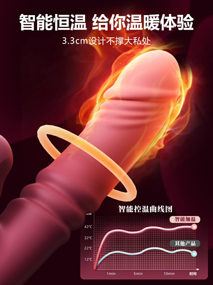 【台灣公司 超低價】震動棒情趣自慰器女性自動抽插玩具夫妻高潮私處成人女用品炮機xx 4