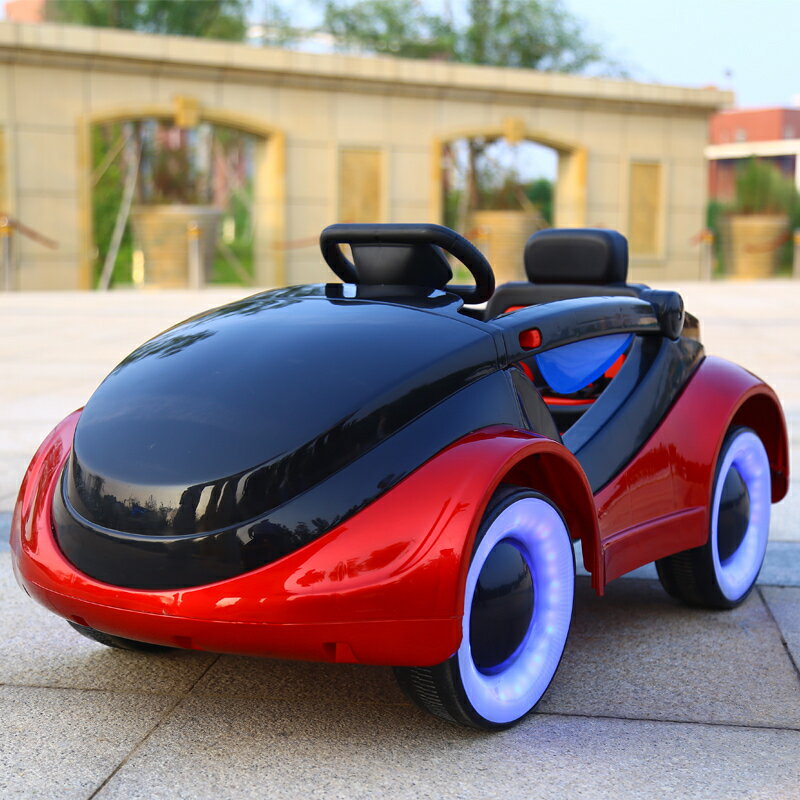 兒童電動車四輪帶遙控搖擺寶寶嬰兒1-3歲可坐人充電小孩玩具汽車