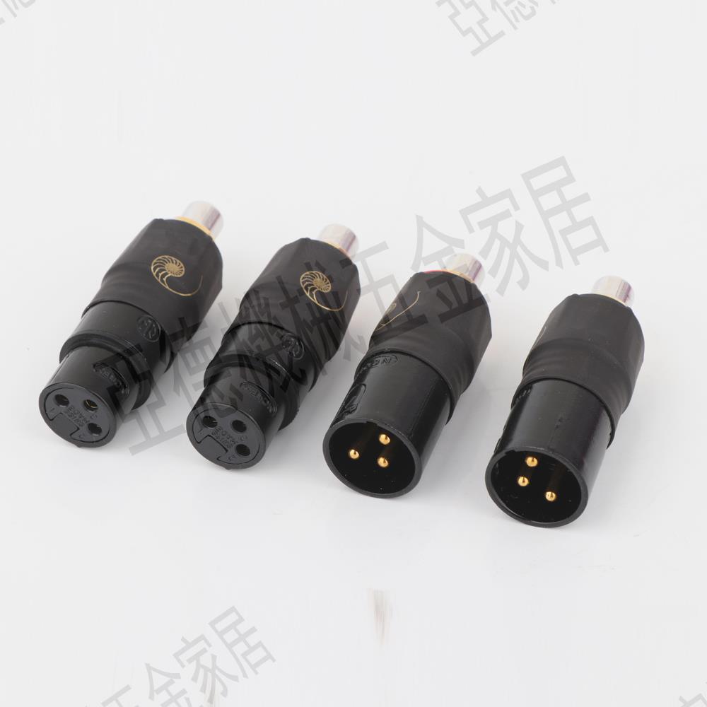 CARDAS卡達斯XLR平衡轉RCA轉接頭卡儂公轉RCA蓮花母XLR卡儂轉RCA【亞德機械五金家居】 3