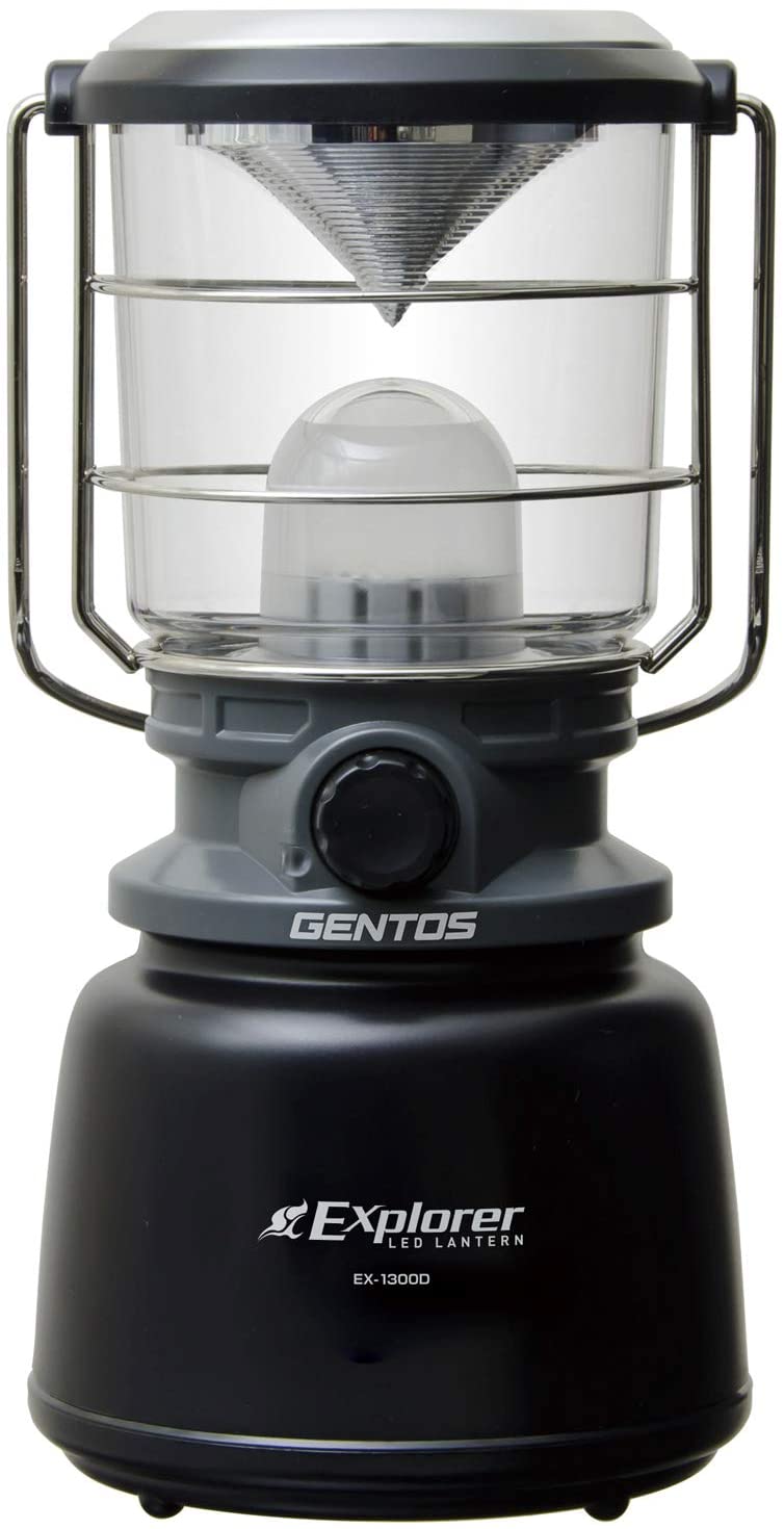 日本代購 空運 GENTOS EX-1300D LED 提燈 露營燈 1300流明 3色 調光 防災 停電 照明 工作燈