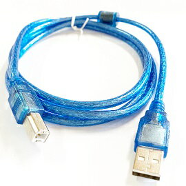 USB2.0 A公-B公 帶磁環 長度1.5M(150cm) 全銅+抗干擾 高隔離連接線方口印表機數據線 (2條/入含稅)【佑齊企業 iCmore】