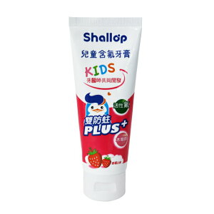 刷樂兒童含氟牙膏-草莓口味90g