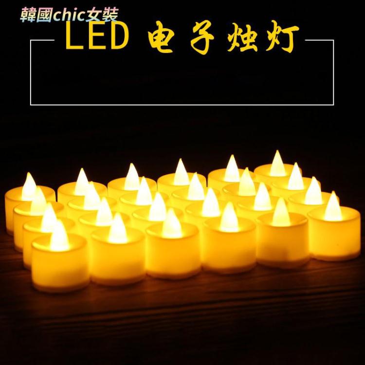 佛燈佛堂佛前電子蠟燭供燈家用供奉模擬LED無煙酥油長明燈供佛燈小號