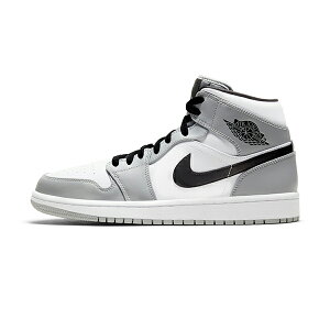 【NIKE】Air Jordan 1 Mid aj1 籃球鞋 運動鞋 灰黑 男鞋 -554724092