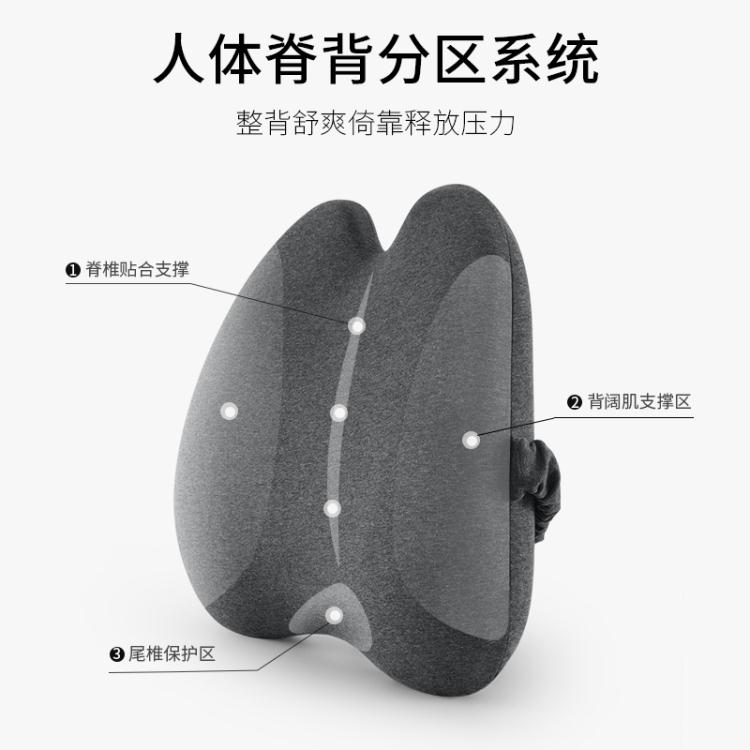 護腰靠墊辦公室椅子靠背墊汽車腰靠孕婦腰枕抱枕腰椎座椅靠枕靠背 雙11全館免運