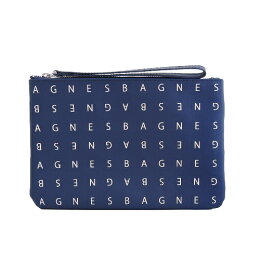 agnesb.LOGO手拿包(4色)